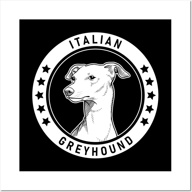 Italian Greyhound Fan Gift Wall Art by millersye